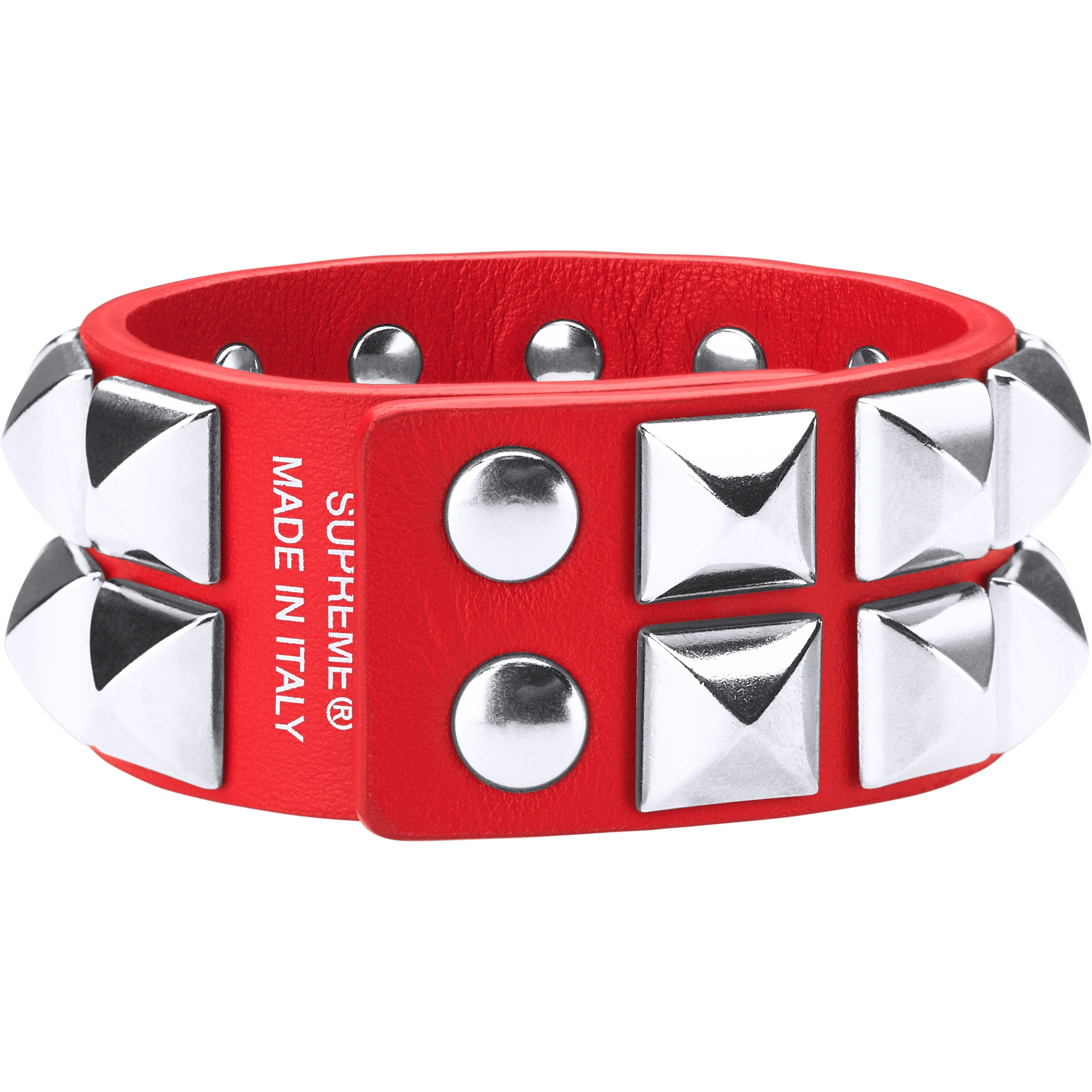 Studded Leather Bracelet view 5